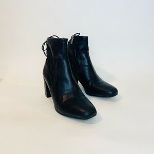 Black Franco Sarto Heeled Boot